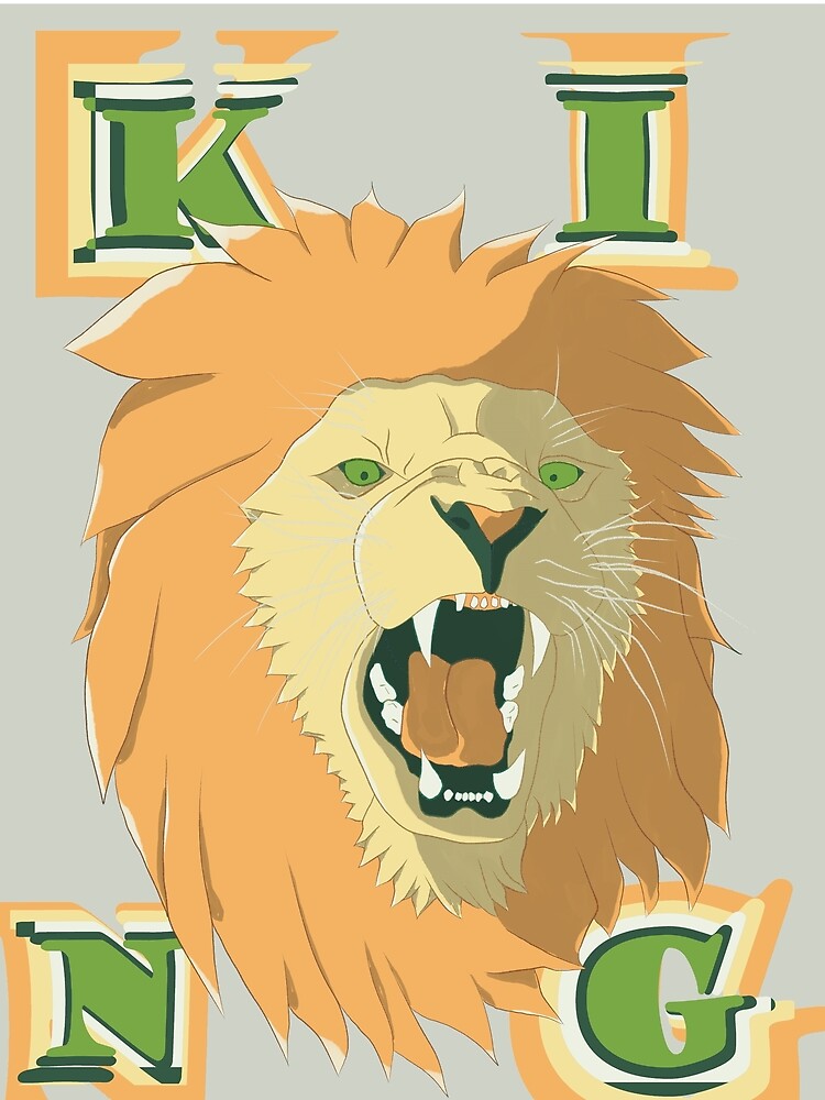 The Lion is the King by Black Bronze Media