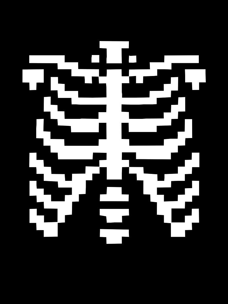 Bitmap Skeleton Ribs by Promptified