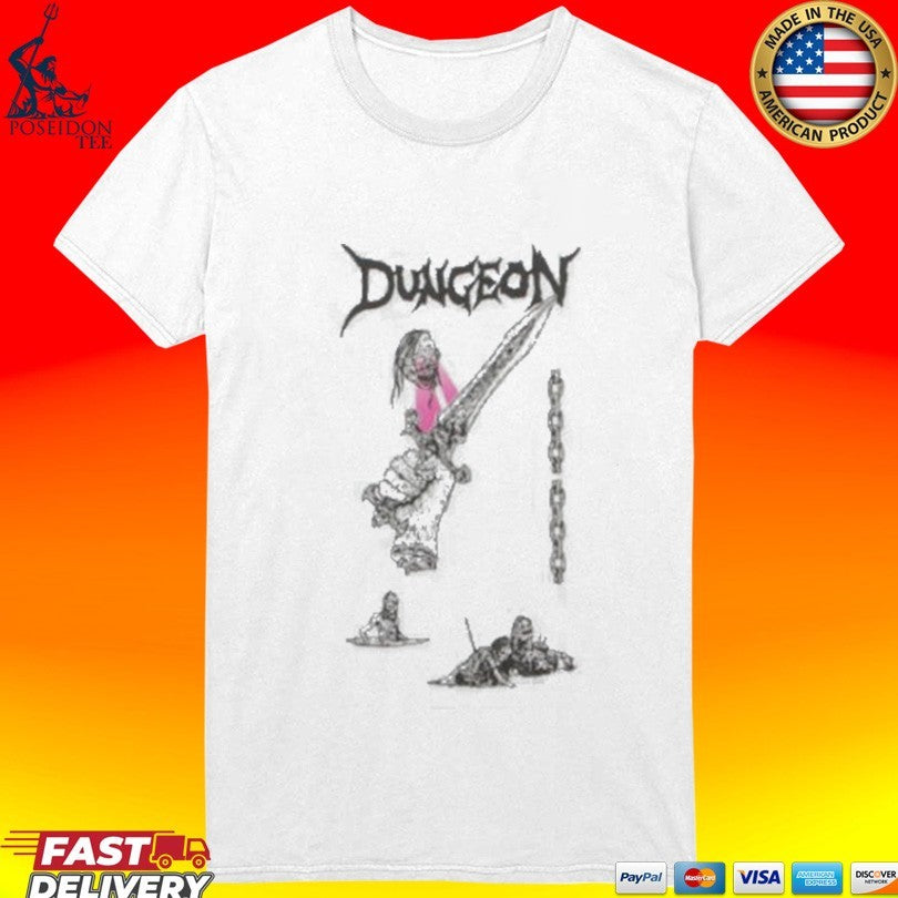 Flatspot Dungeon Power Of The Sword T-shirt