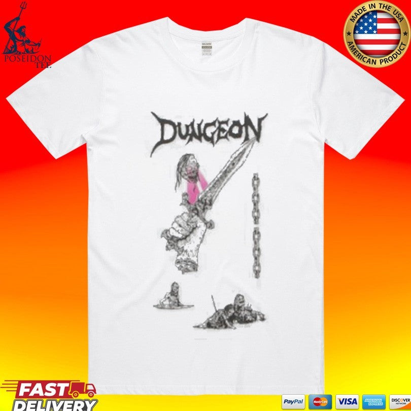 Flatspot Dungeon Power Of The Sword T-shirt