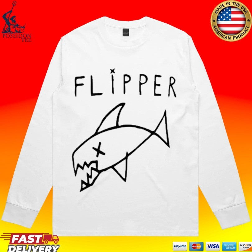 Flipper Long Fish T-shirt