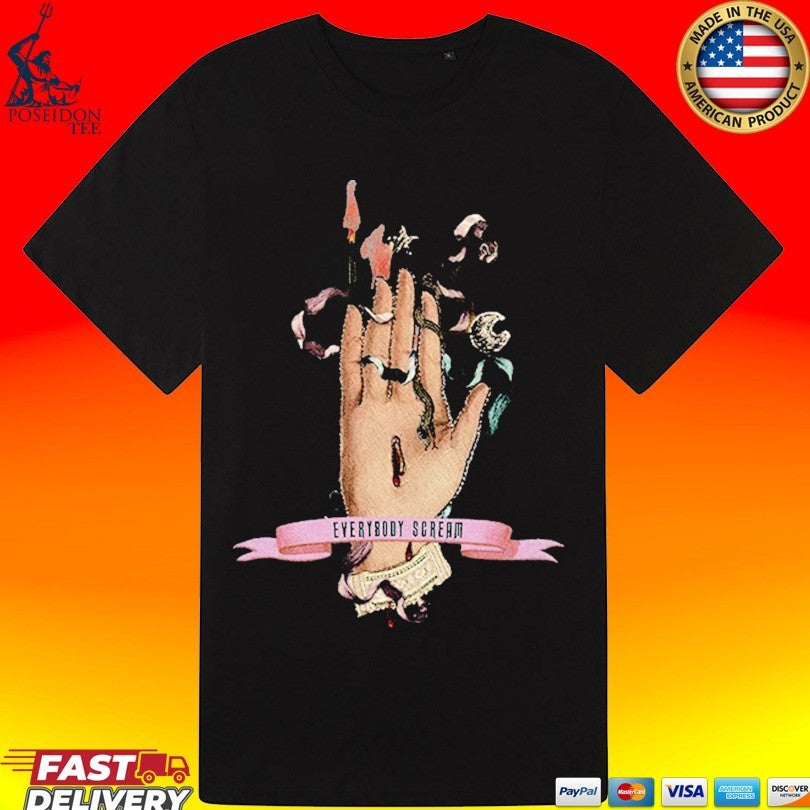 Florence And The Machine Everybody Scream Palm T-shirt