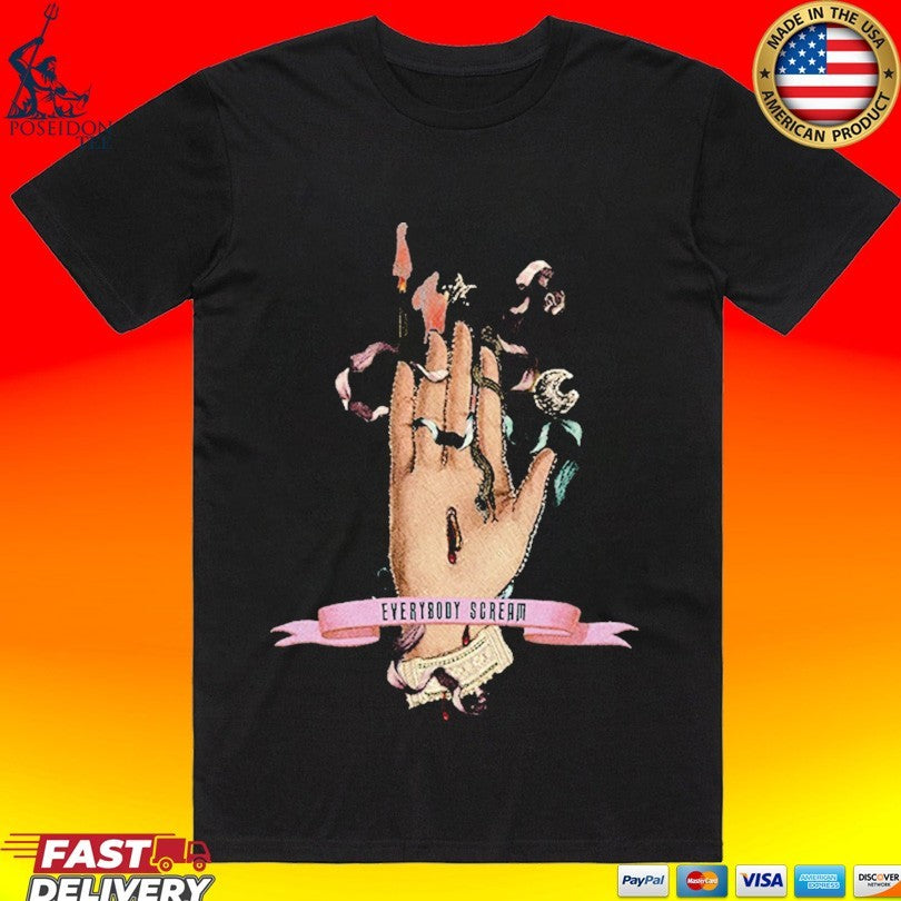 Florence And The Machine Everybody Scream Palm T-shirt