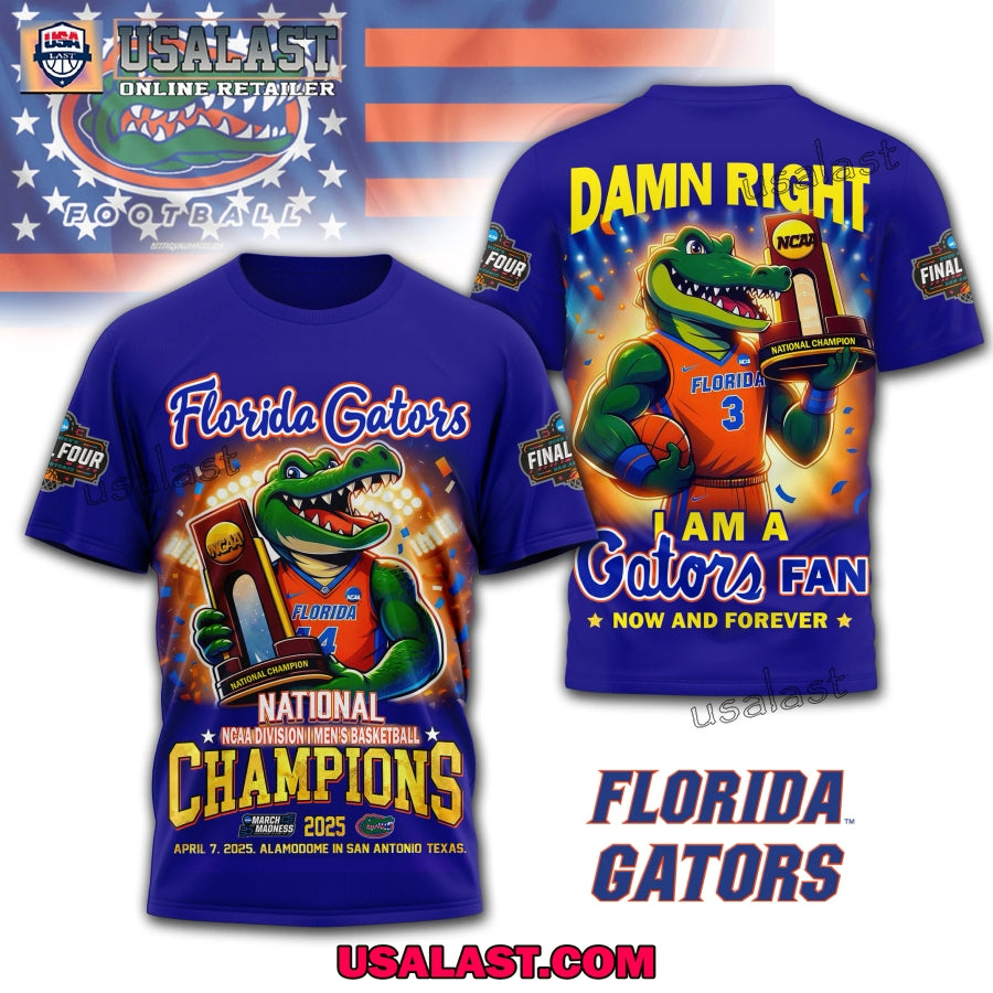 Florida Gators 2025 National Champions Basketball T-Shirt