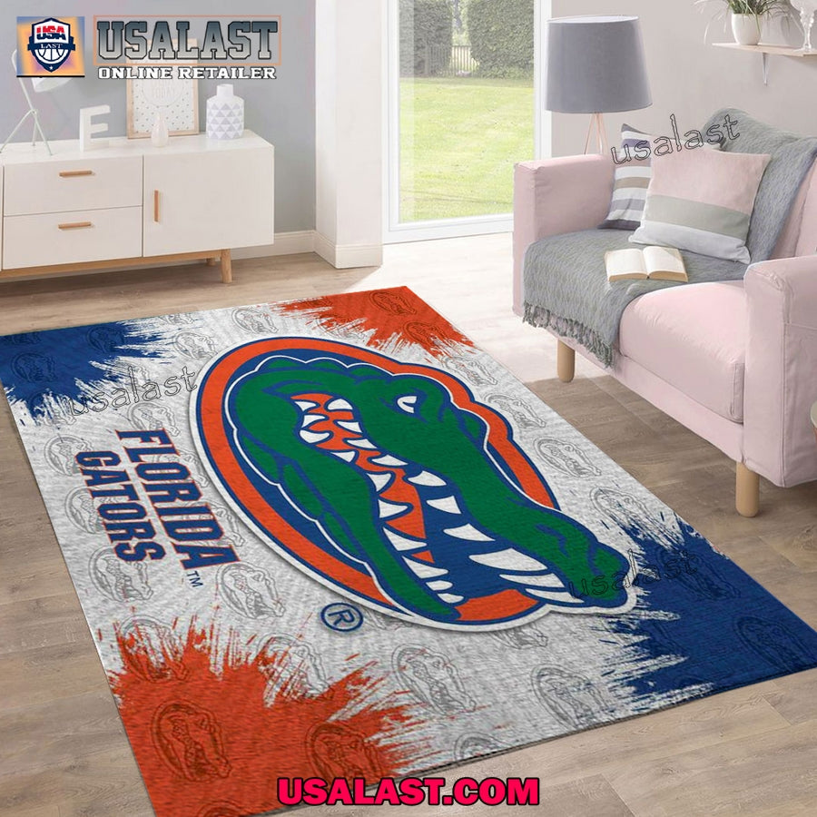 Florida Gators Basketball Rectangular Rug