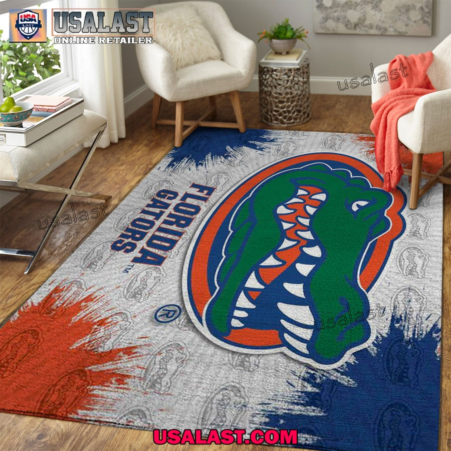 Florida Gators Basketball Rectangular Rug