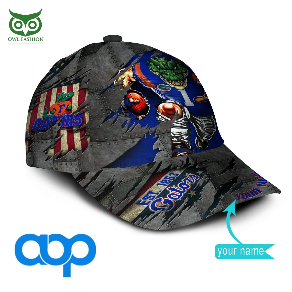 Florida Gators New 2023 Personalized NCAA Printed Cap