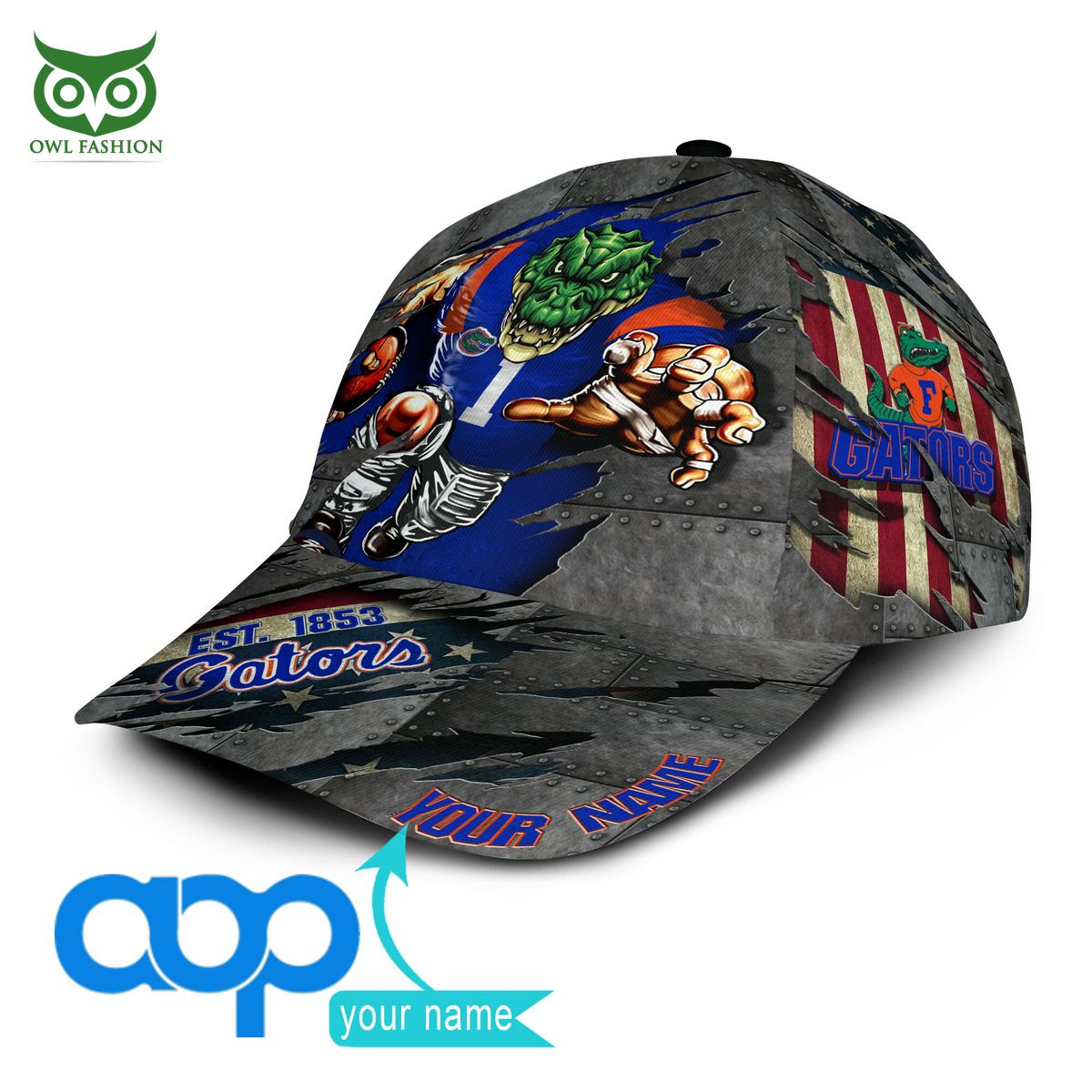 Florida Gators New 2023 Personalized NCAA Printed Cap