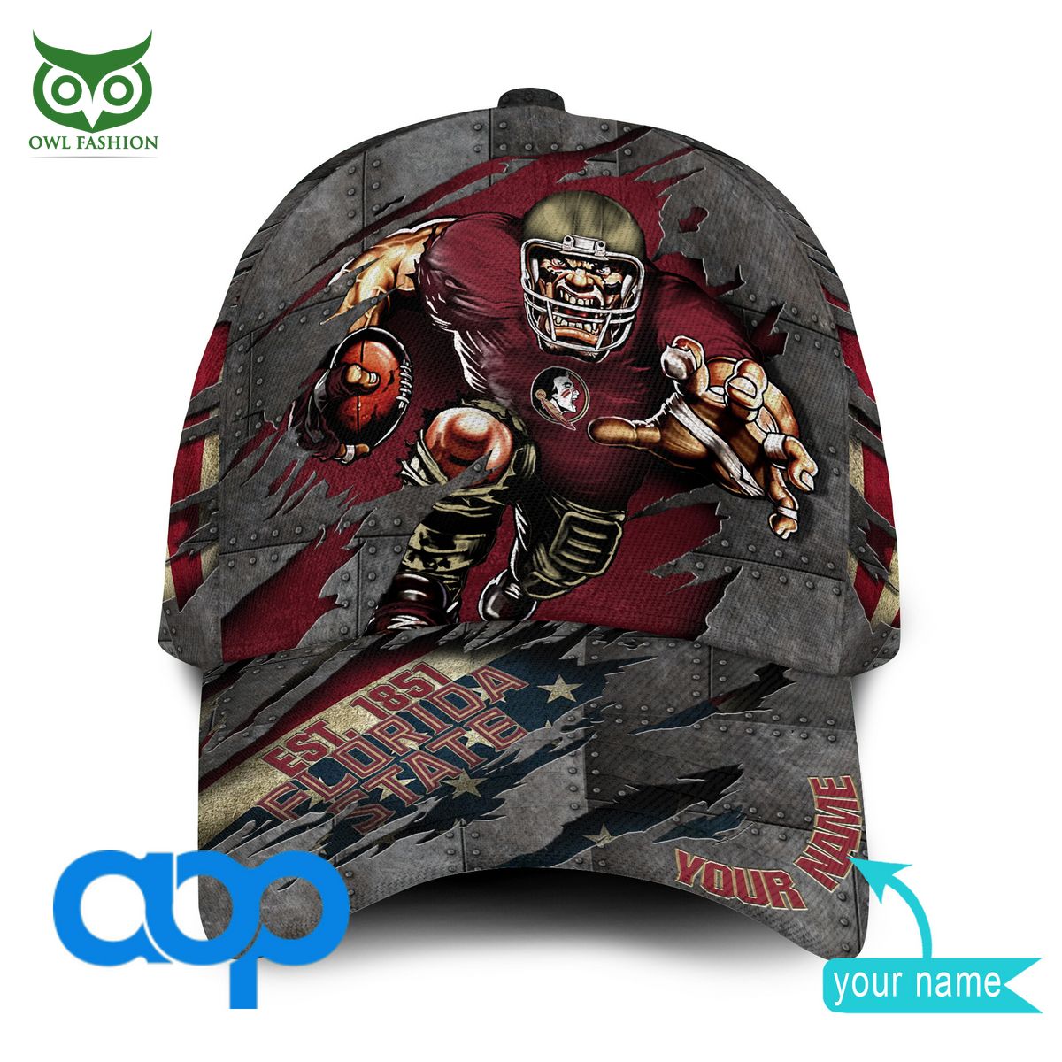 Florida State Seminoles New 2023 Personalized NCAA Printed Cap