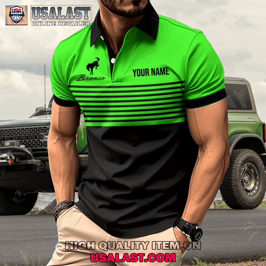Ford Bronco Personalized Classic Polo Shirt
