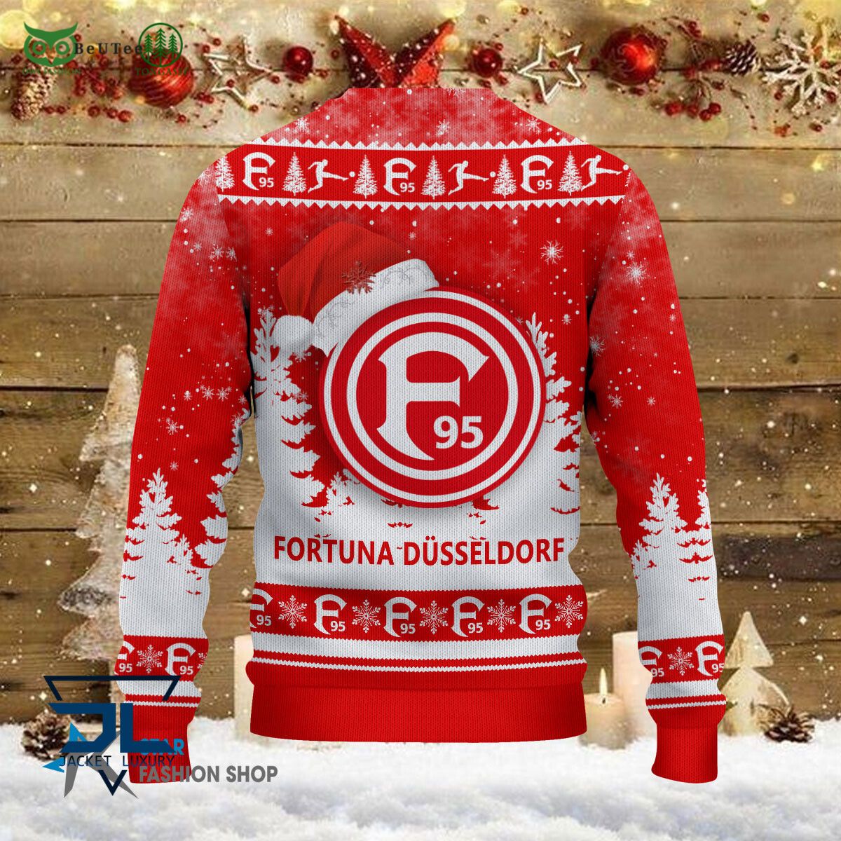 Fortuna Dusseldorf Bundesliga Germany League Ugly Sweater