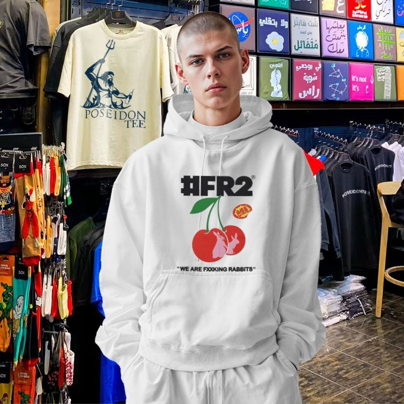 Fr2 Cherry Rabbits We Are Fucking Rabbits T-shirt