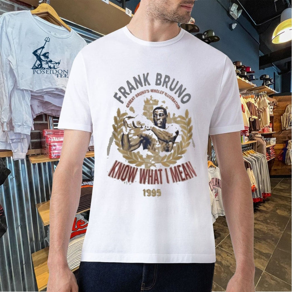 Frank Bruno Know What I Mean 1995 T-shirt