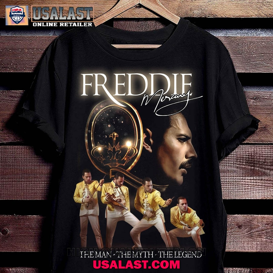 Freddie Mercury The Man The Myth The Legend Unisex T-Shirt
