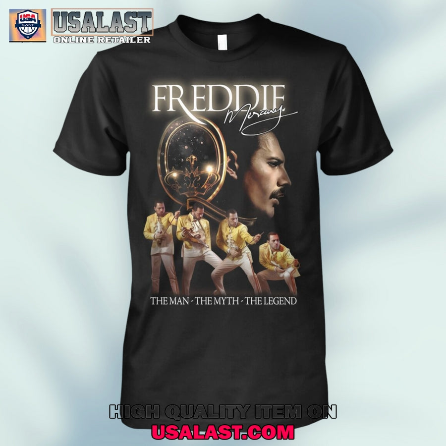 Freddie Mercury The Man The Myth The Legend Unisex T-Shirt