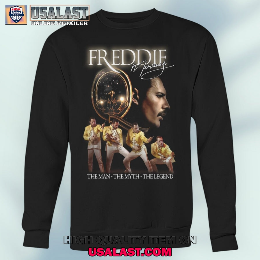 Freddie Mercury The Man The Myth The Legend Unisex T-Shirt