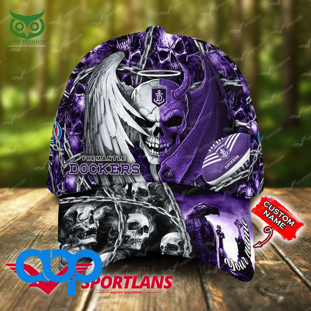 Fremantle Football Club AFL Personalized 3D Printed Cap