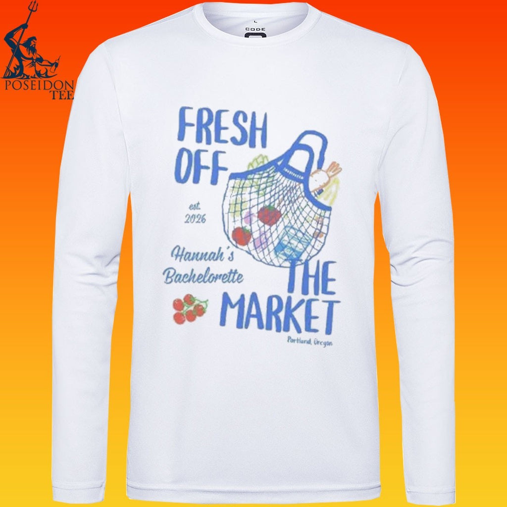 Fresh Off The Market Bachelorette Party Personalized T-shirt