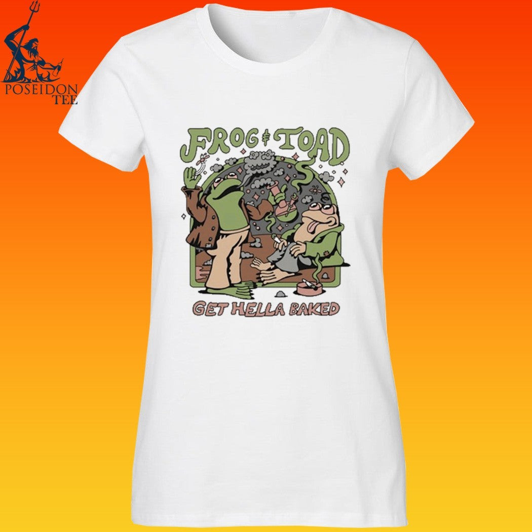 Frog And Toad Get Hella Baked T-shirt