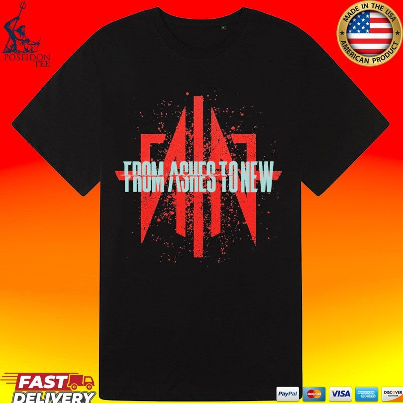 From Ashes To New Death Logo T-shirt