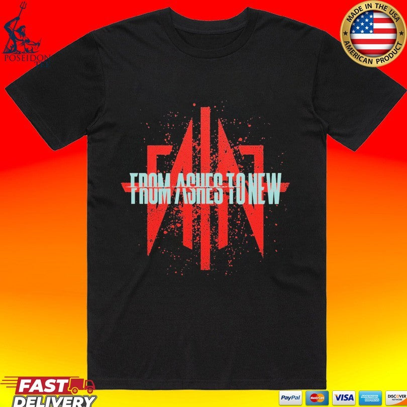 From Ashes To New Death Logo T-shirt