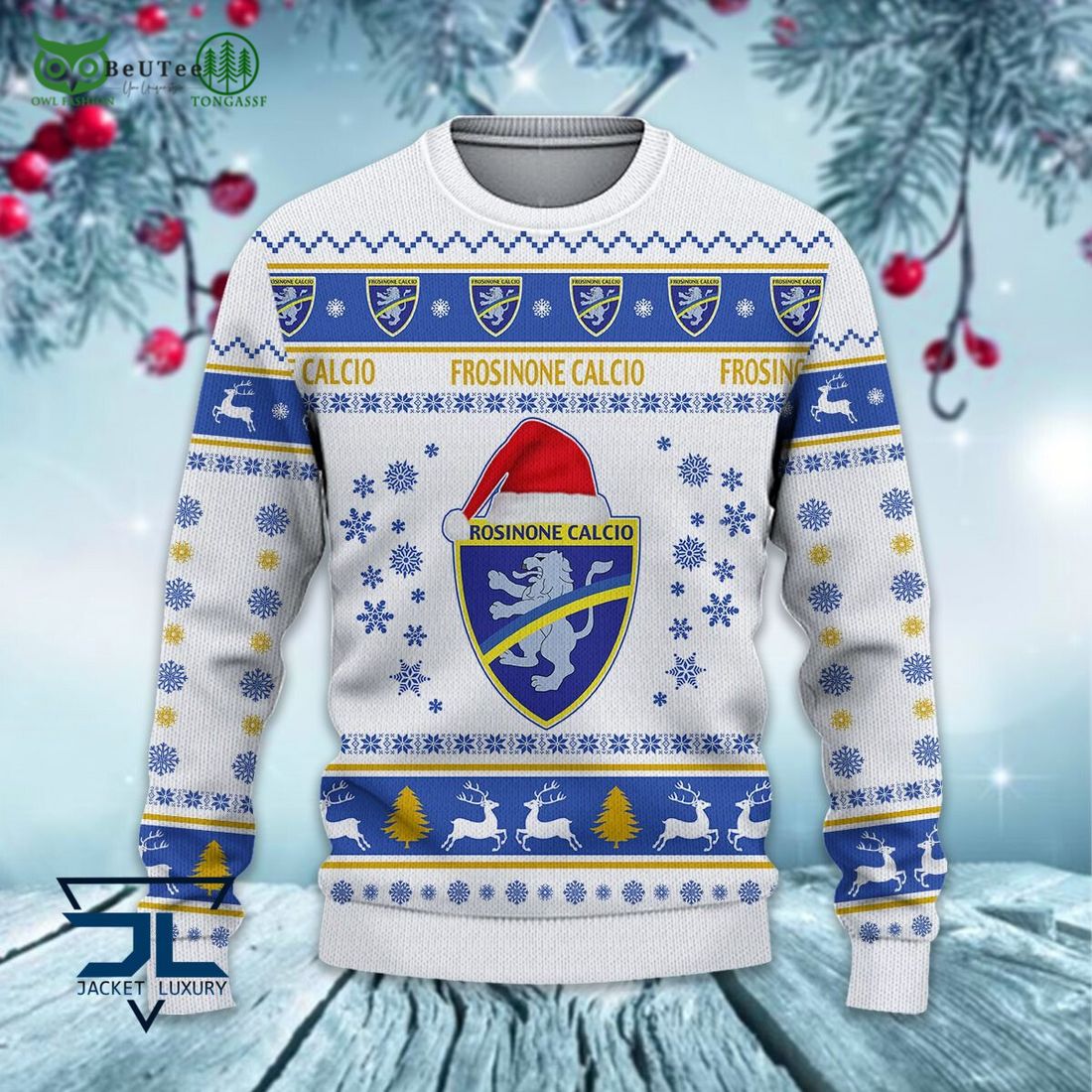 Frosinone Calcio Football Lega Serie A Ugly Sweater