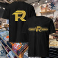 Fuerza Regida Gold Fr Glitter T-shirt