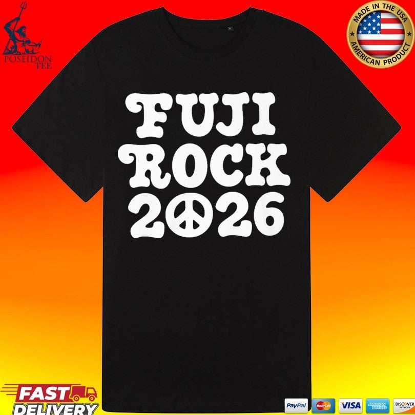 Fuji Rock 2026 Retro Peace Music Festival T-shirt