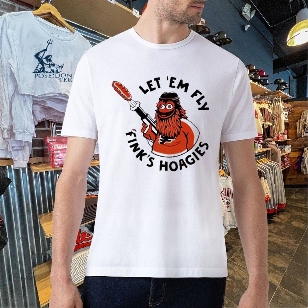 Let Em Fly Fink’s Hoagies T-shirt