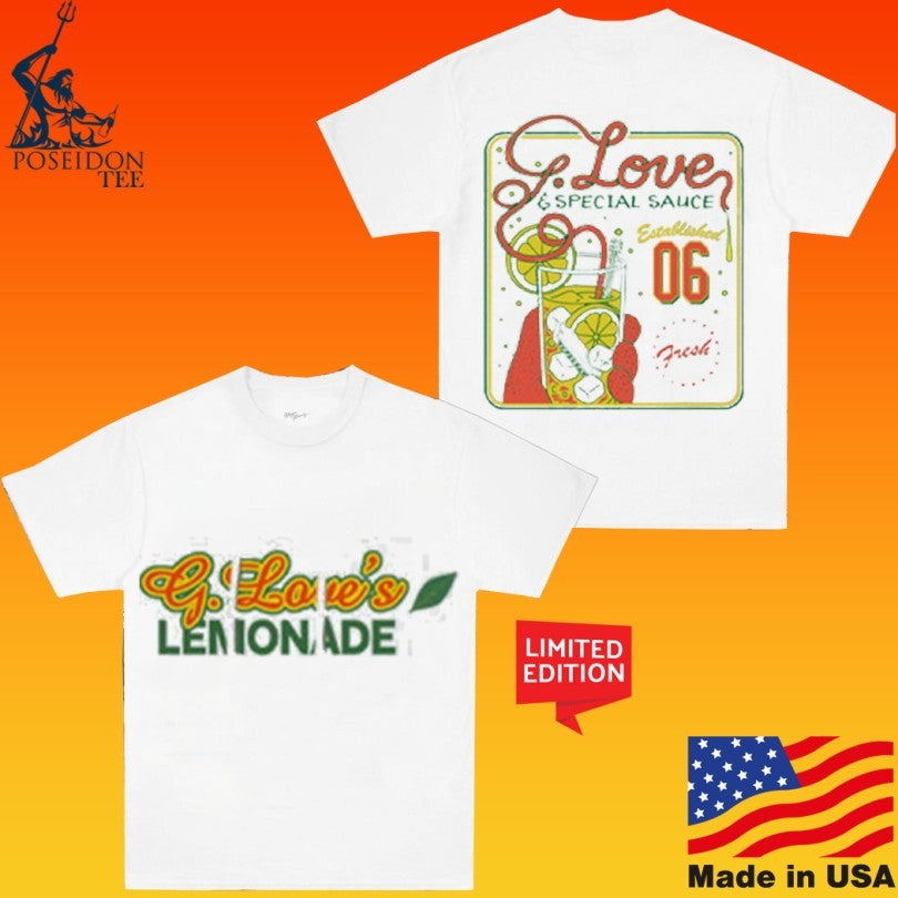 G. Love Lemonade Love Special Sauce T-shirt