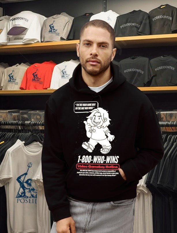 Game Grumps I’m The Video Game Boy I’m The One Who Wins Videogame Boy Hotline T-shirt