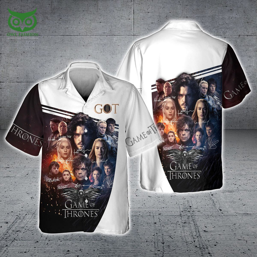 Game of Thrones Poster GOT 3D Tshirt Zipper Hoodie