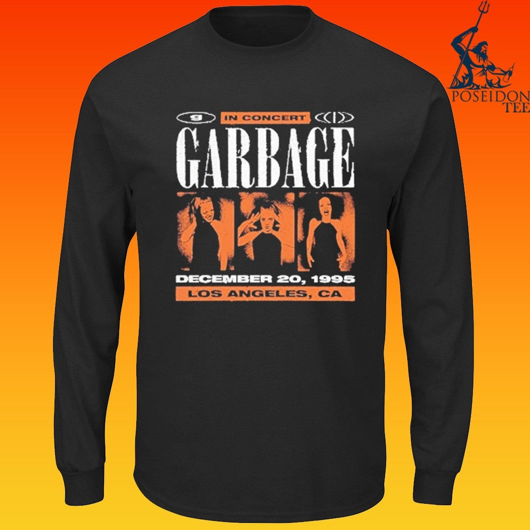 Garbage In Concert December 20, 1995 Los Angeles, Ca T-shirt