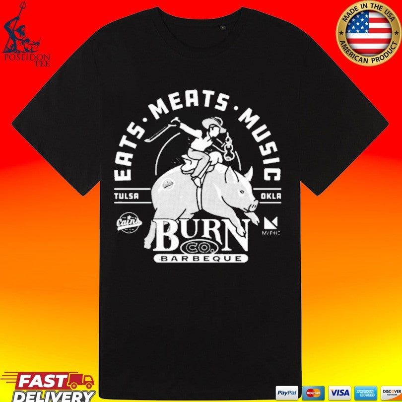 Gary Busey Burnco Eats Meats Music T-shirt