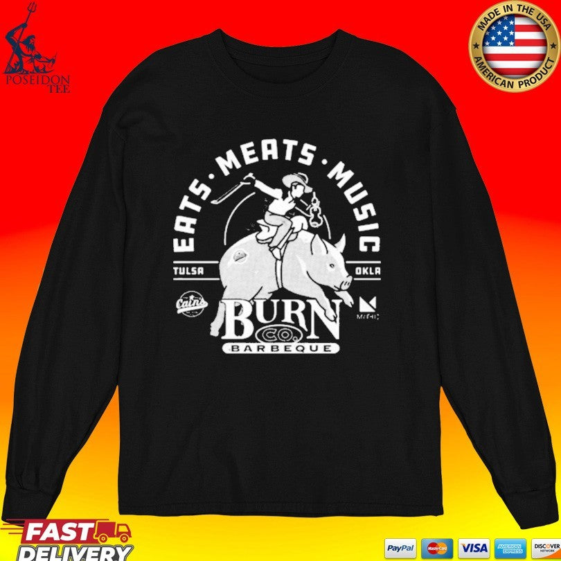Gary Busey Burnco Eats Meats Music T-shirt