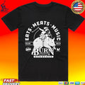 Gary Busey Burnco Eats Meats Music T-shirt