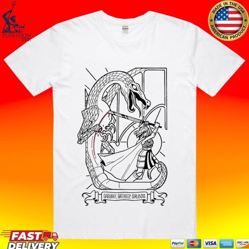 Gaslight Gatekeep Girlboss Lucia Sancho T-shirt