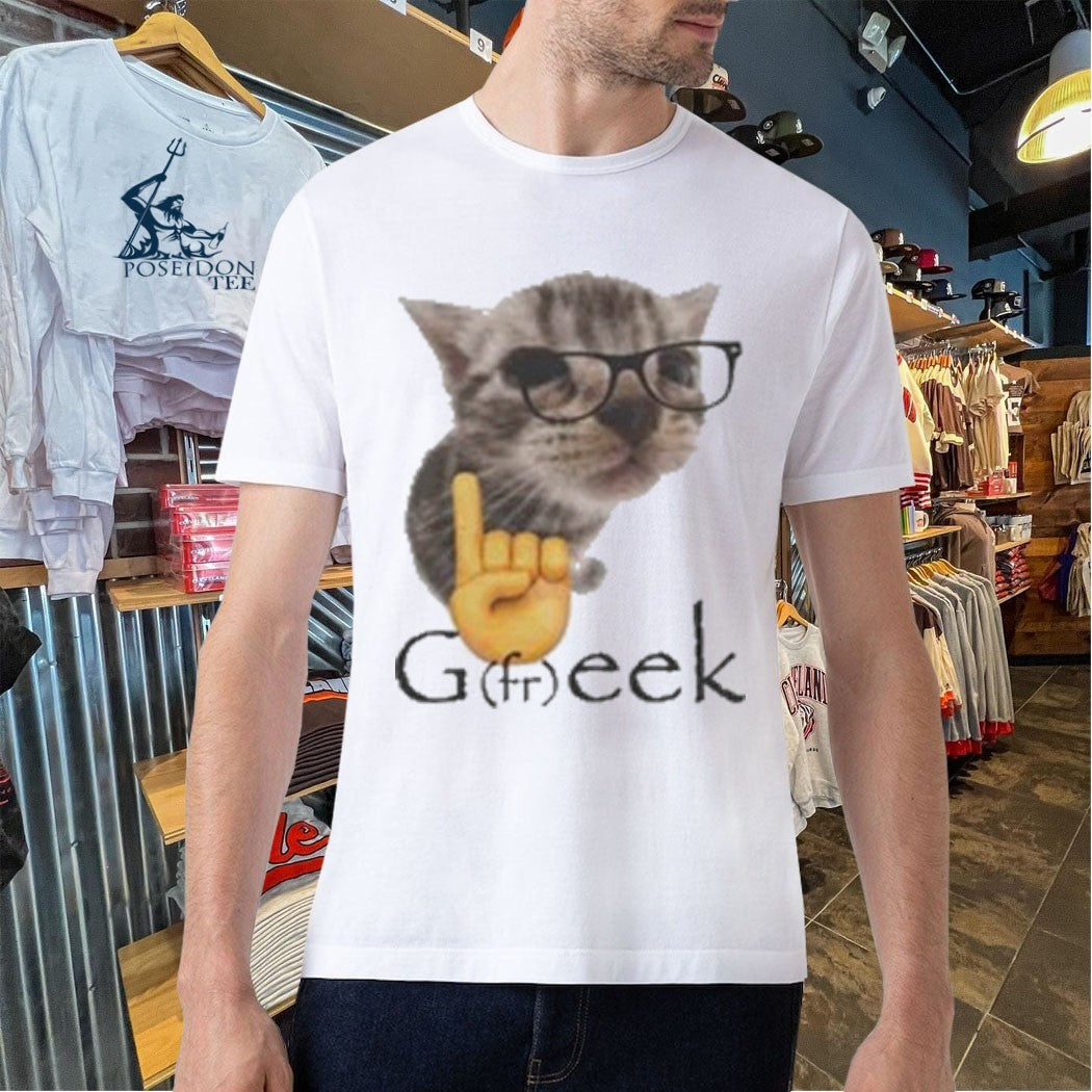 Geek Cat T-shirt