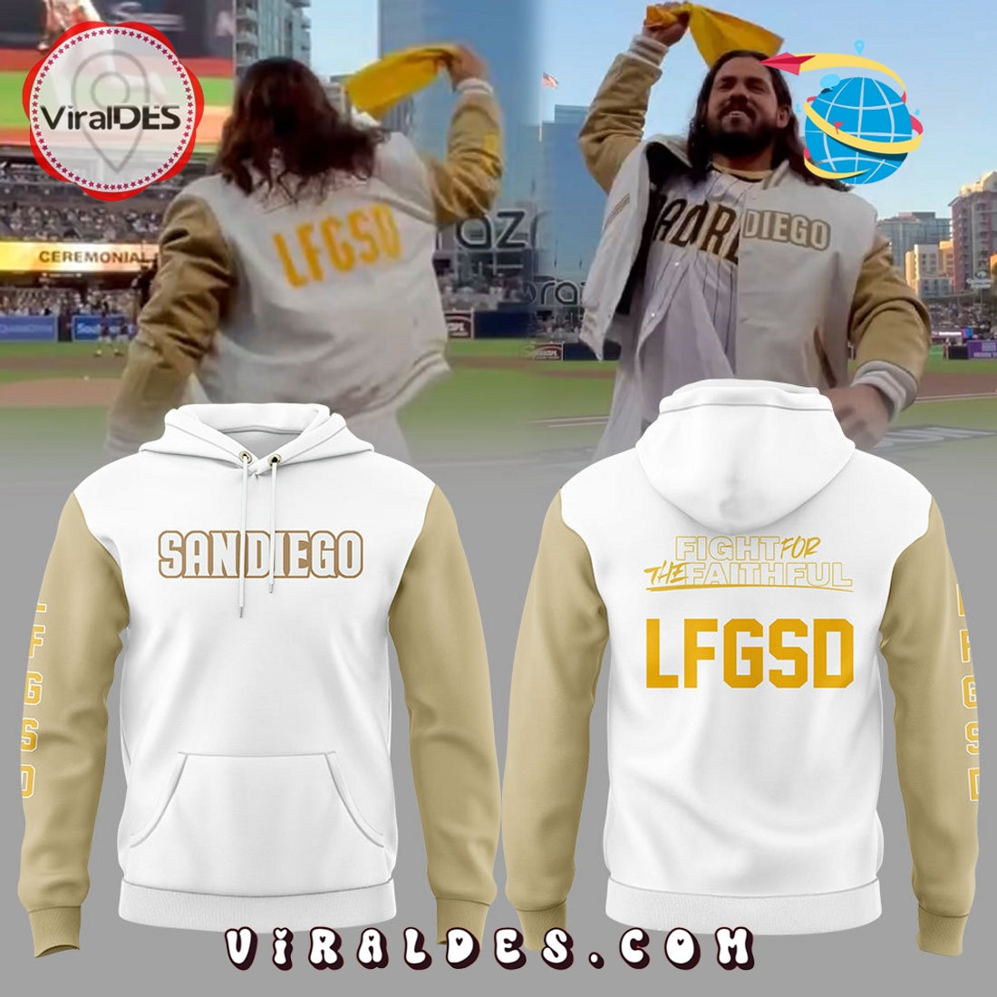 Gentlemen Padres Legend Jorge Alfaro LFGSD Hoodie