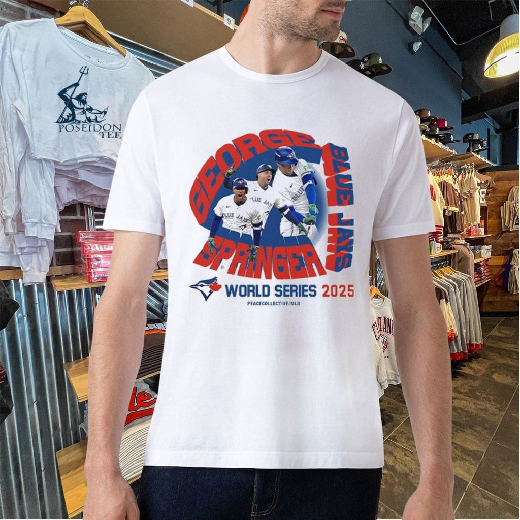 George Springer Toronto Blue Jays Mlb 2025 World Series T-shirt