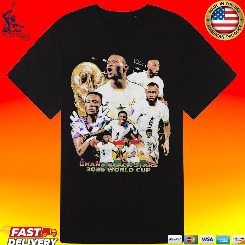 Ghana Black Stars World Cup 2026 T-shirt