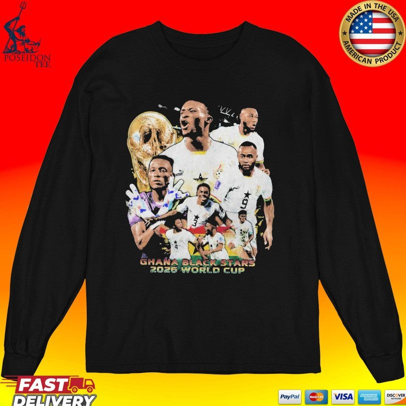 Ghana Black Stars World Cup 2026 T-shirt