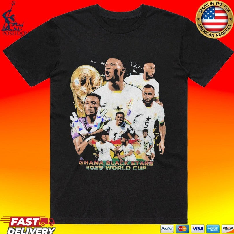 Ghana Black Stars World Cup 2026 T-shirt