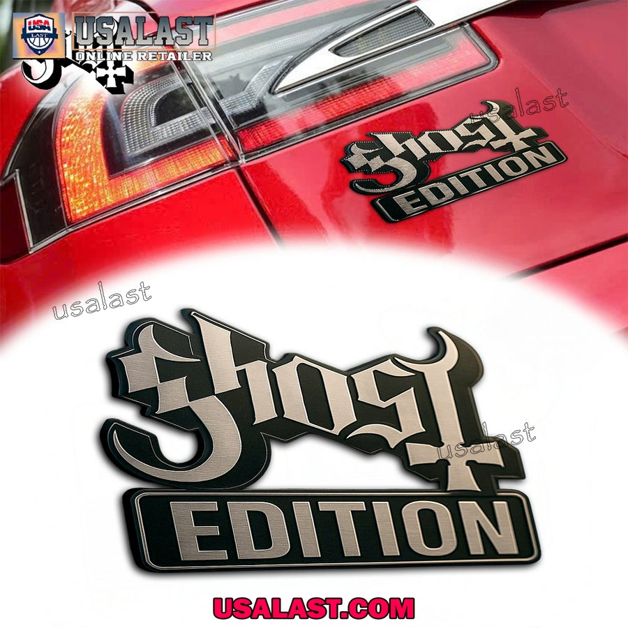Ghost Custom 3D Car Badge Sticker