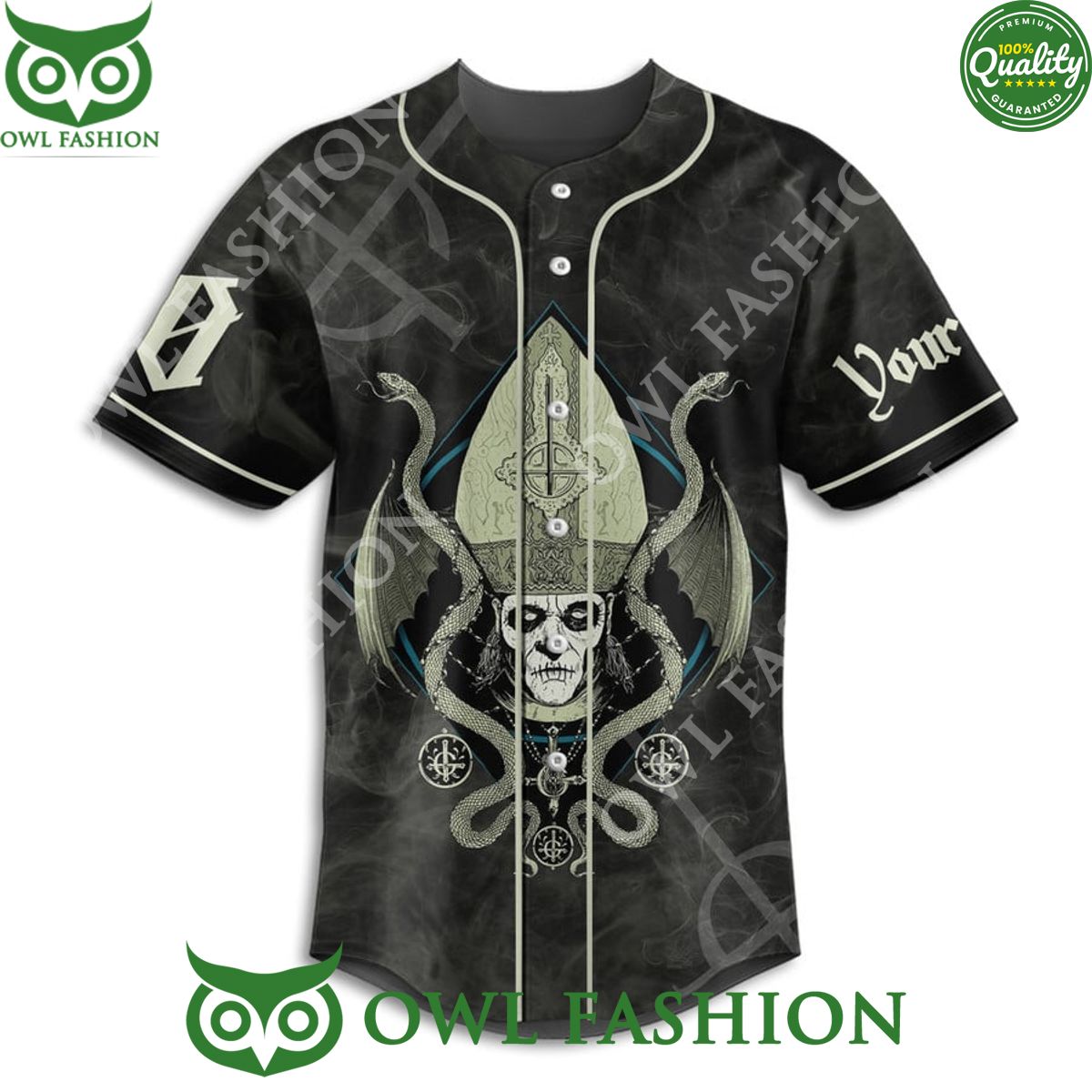 Ghost Rock Band Marry On A Cross Limited Jersey Shirt