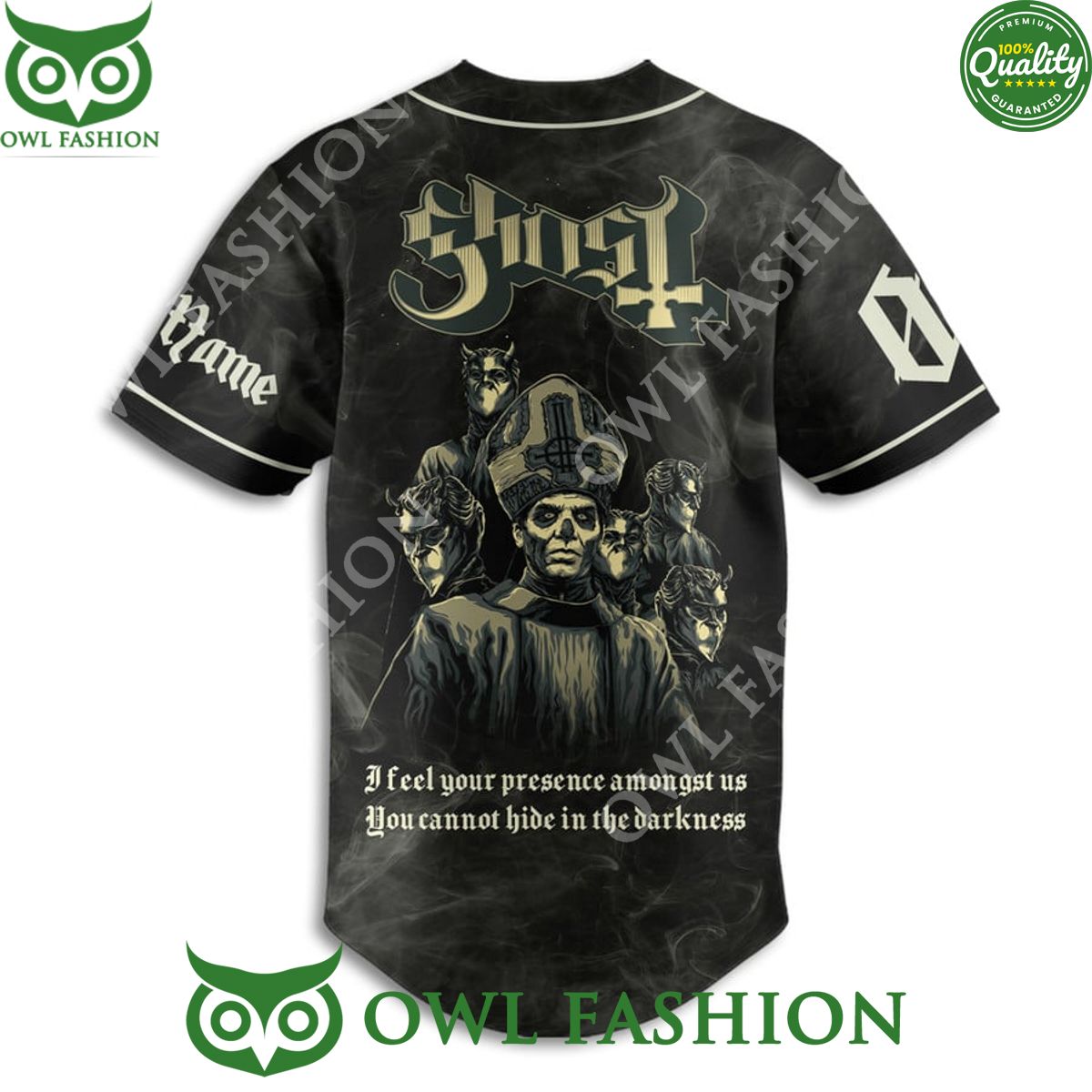 Ghost Rock Band Marry On A Cross Limited Jersey Shirt