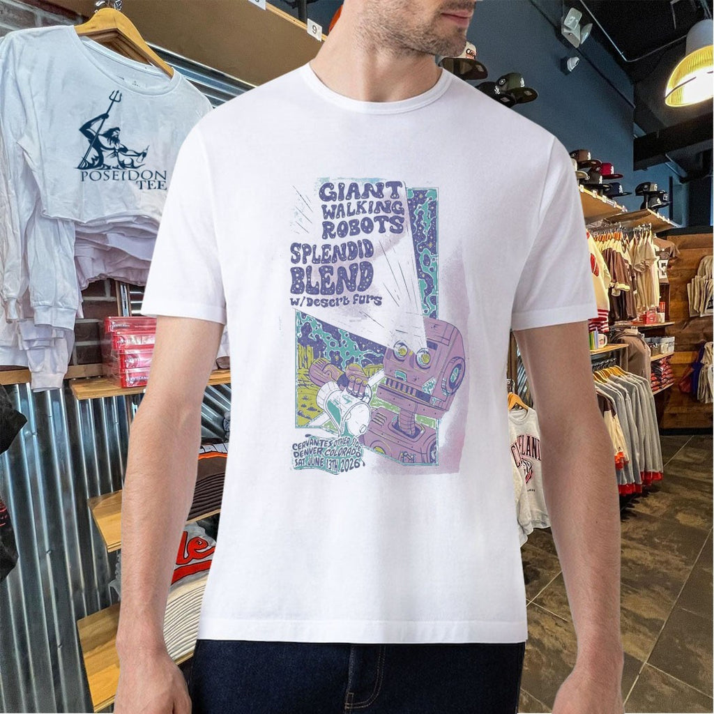 Giant Walking Robots Denver Cervantes’ Other Side 06 13 2026 T-shirt