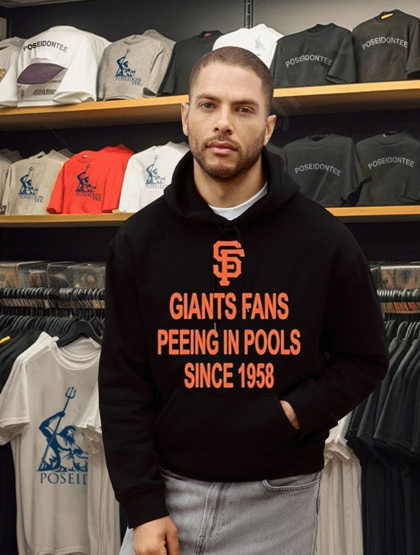 Giants Fans Peeing in Pools Since 1958 T-shirt