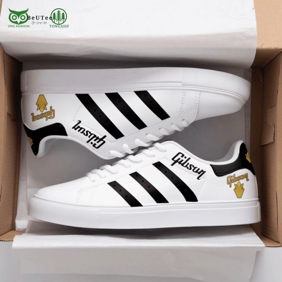 Gibson 3D Over Printed Stan Smith Shoes