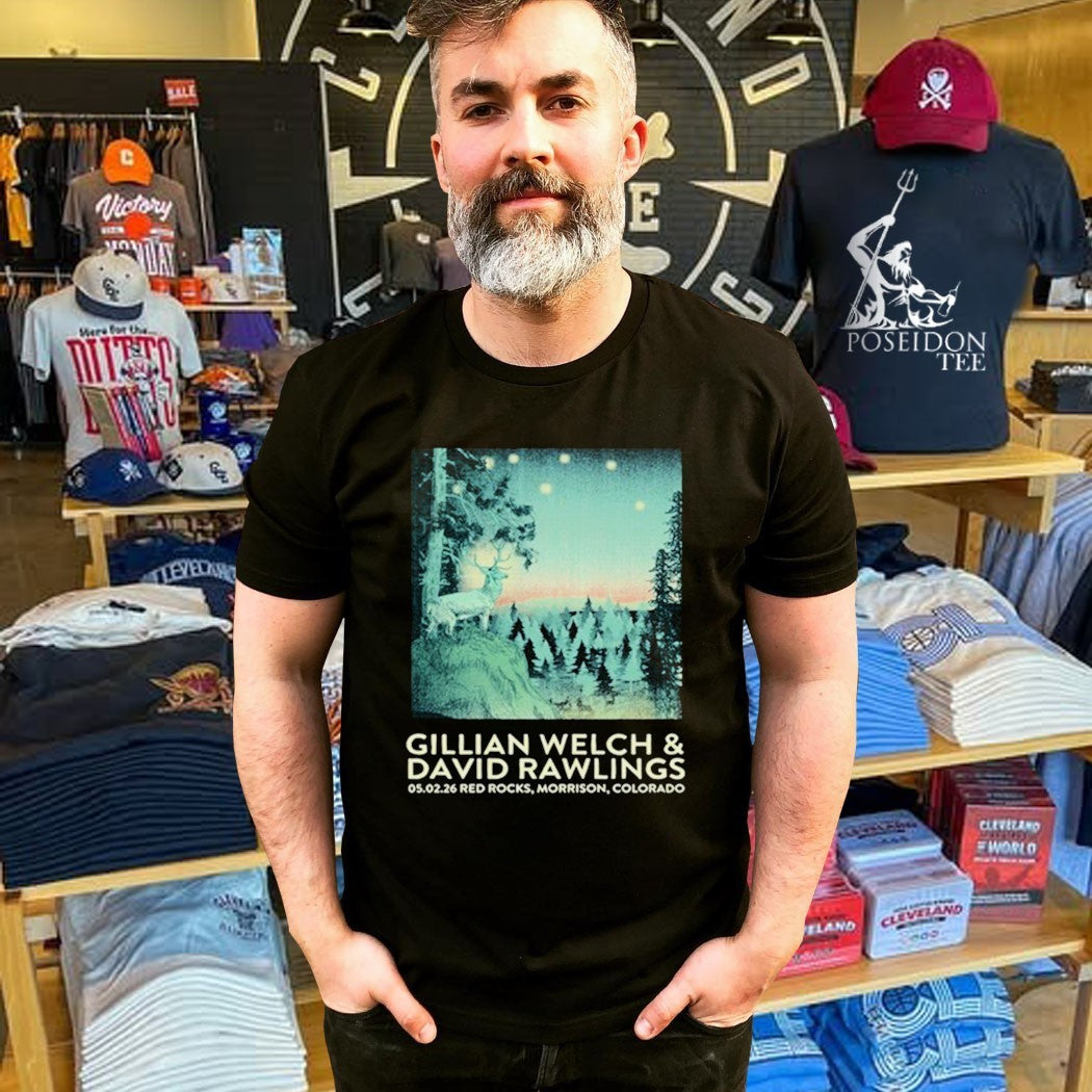 Gillian Welch & David Rawlings Red Rocks 2026 T-shirt